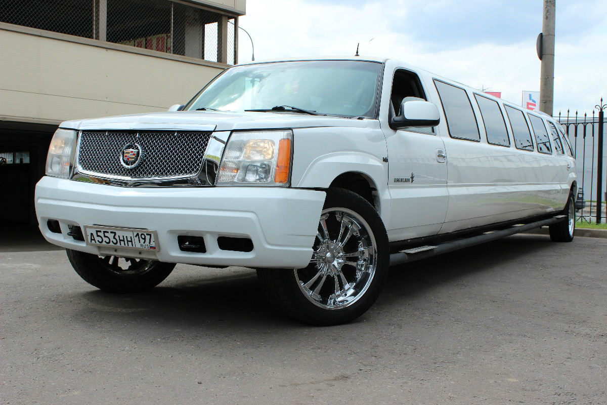 Cadillac escalade белый